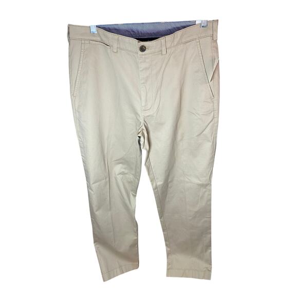 NEW Brooks Brothers Advantage Chino Pants Clark Fit Men’s Size 34 x 30 Khaki - Picture 1 of 10